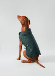 Forest Green Quilted Dog Jacket