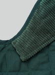 Forest Green Quilted Dog Jacket