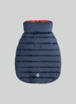 Reversible Dog Puffer Jacket - Navy & Berry