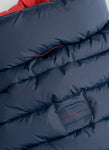 Reversible Dog Puffer Jacket - Navy & Berry