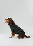 Cable Knit Pullover Dog Jumper - Green
