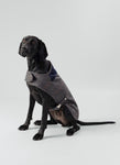 Grey Checked Herringbone Tweed Dog Jacket