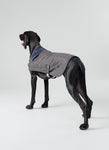 Grey Checked Herringbone Tweed Dog Jacket