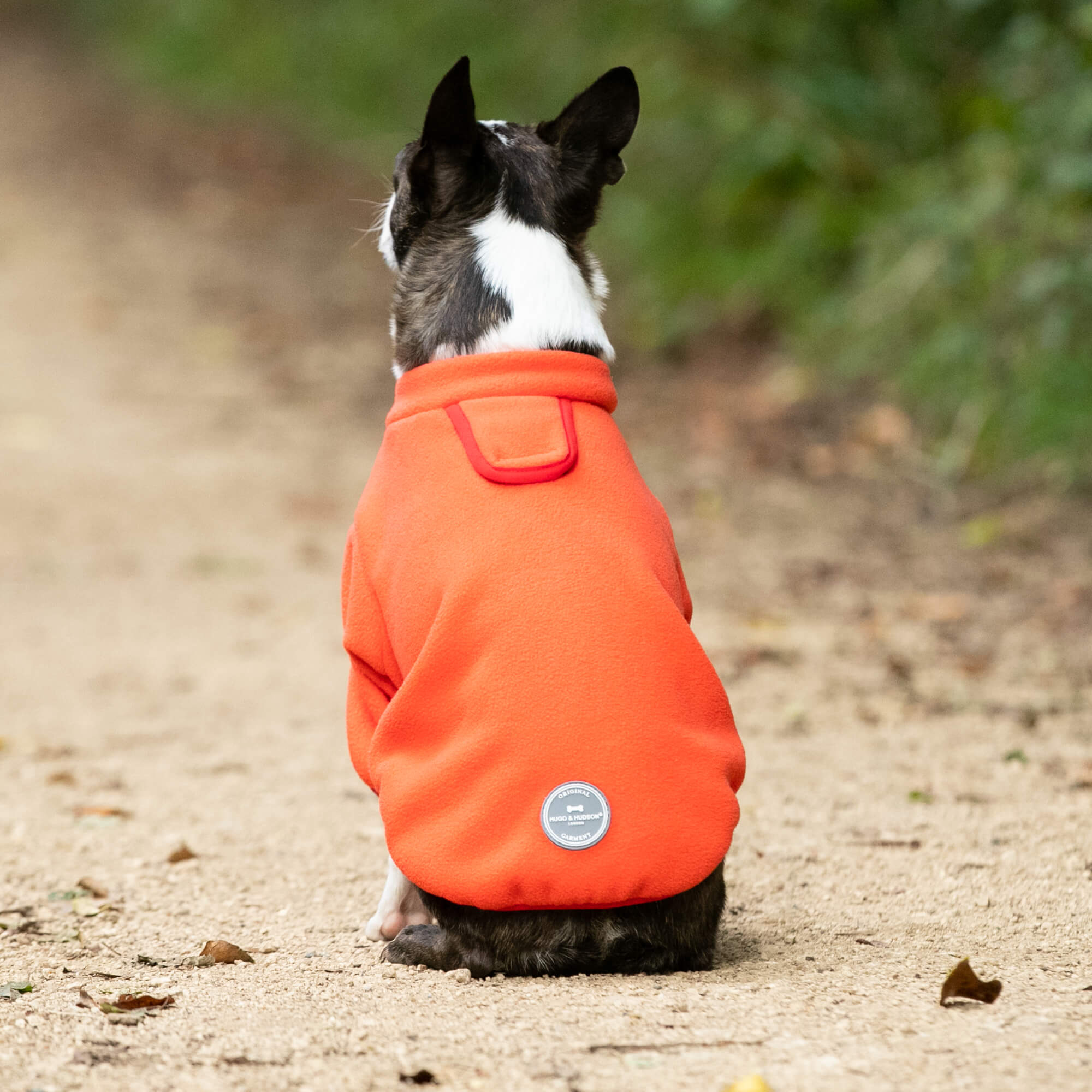 Outdoor Fleece Dog Jacket - Orange