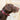 Rope and Leather Dog Collar - Burgundy Lifestyle