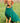 Cosy Warm Fleece Dog Jacket - Forest Green Lifestyle