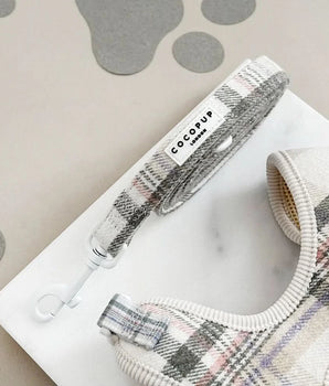 Cocopup London Oxford Plaid Lead