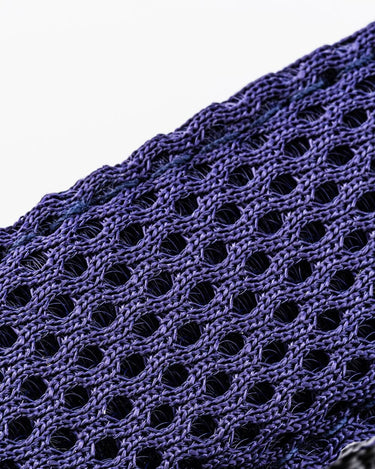 Mesh Dog Collar - Navy Pattern