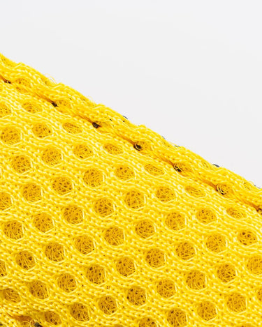 Mesh Dog Collar - Yellow Pattern