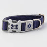 Mesh Dog Collar - Navy