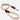 Rope and Leather Dog Lead - Burgundy