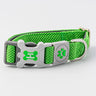 Mesh Dog Collar - Green