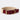 Flat Rope and Leather Dog Collar - Burgundy