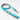 Fabric Dog Lead - Turquoise Star