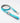 Fabric Dog Lead - Turquoise Star