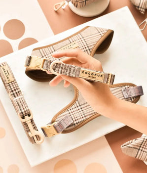 Cocopup London Pup Plaid Collar