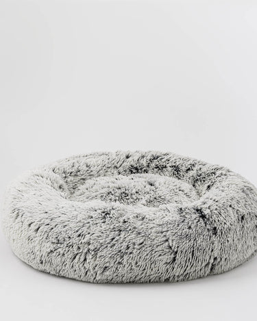 Round donut dog bed