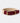 Flat Rope and Leather Dog Collar - Burgundy