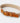 Flat Rope and Leather Dog Collar - Tan