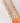 Flat Rope and Leather Dog Collar - Tan