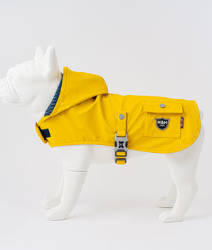 Dog Raincoat - Yellow