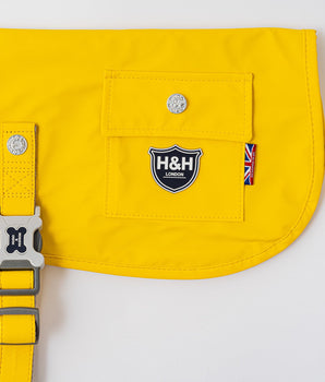 Dog Raincoat - Yellow
