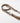 Caramel Checked Herringbone Tweed Dog Lead