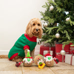 Christmas Pudding Rope Dog Toy