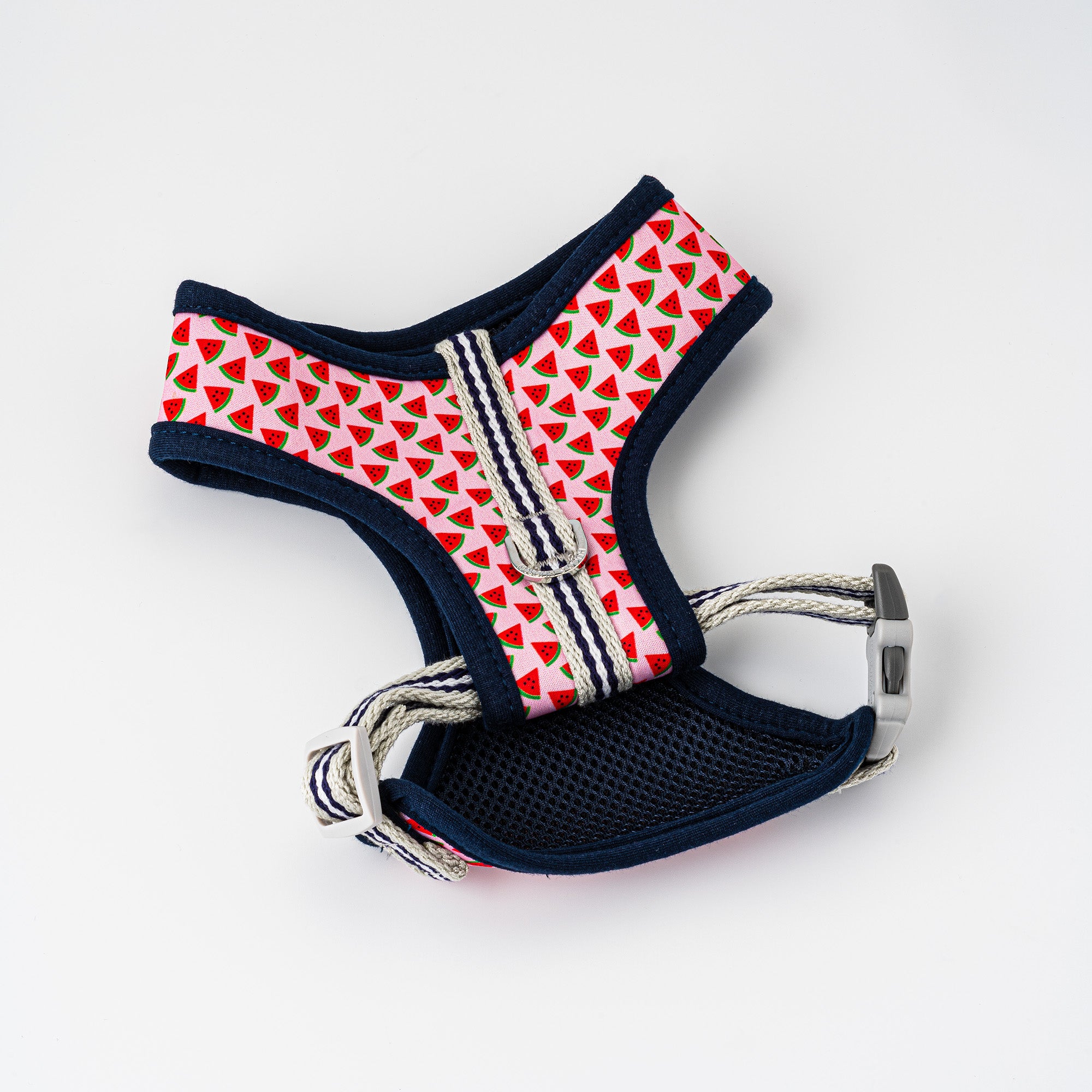 Fabric Dog Harness Pink Watermelon Hugo & Hudson London