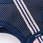 Fabric Dog Harness - Pink Star