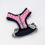Fabric Dog Harness - Pink Star