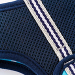 Fabric Dog Harness - Turquoise Star